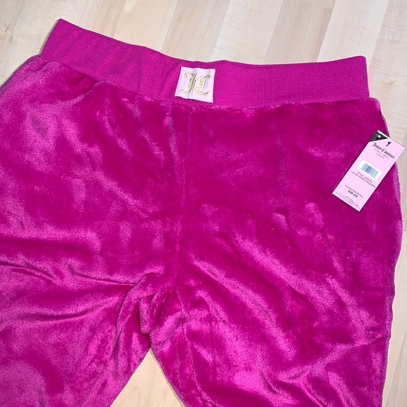 JUICY COUTURE Furry Jogger Pajama Pants - Picture 4 of 7